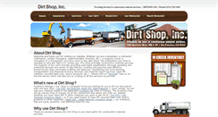 Desktop Screenshot of dirtshop.com